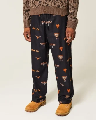 University of Texas at Austin Longhorns grafiske flannelbukser