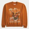 University of Texas at Austin Longhorns Graphic Crew Sweatshirt University of Texas at Austin Longhorns Graphic Crew Sweatshirt