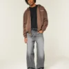 Vasket grå superbaggy jeans Vasket grå superbaggy jeans