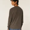 Vasket termisk crew-shirt Vasket termisk crew-shirt