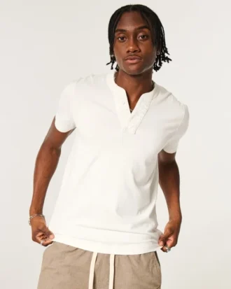 Vault Release kortærmet Henley