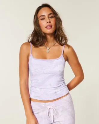 Vendbar camouflagemønstret cami Vendbar camouflagemønstret cami