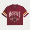Virginia Tech Hokies grafisk fodboldtrøje Virginia Tech Hokies grafisk fodboldtrøje