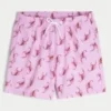 Volley-badeshorts til midt på låret Volley-badeshorts til midt på låret