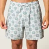 Volley-badeshorts til midt på låret Volley-badeshorts til midt på låret