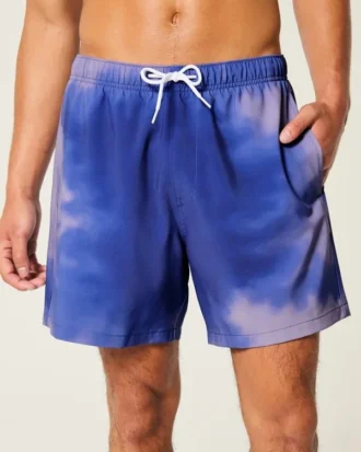 Volley-badeshorts til midt på låret