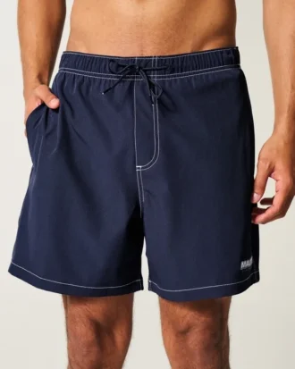 Volley-badeshorts til midt på låret