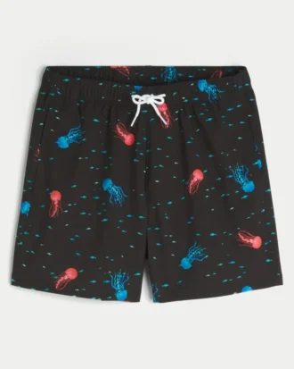 Volley-badeshorts til midt på låret