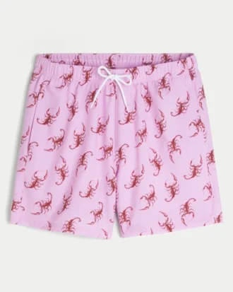 Volley-badeshorts til midt på låret