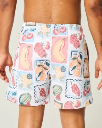 Volley-badeshorts til midt på låret