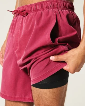 Volley-badeshorts til midt på låret