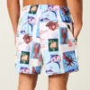 Volley-badeshorts til midt på låret Volley-badeshorts til midt på låret