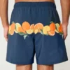Volley-badeshorts til midt på låret Volley-badeshorts til midt på låret