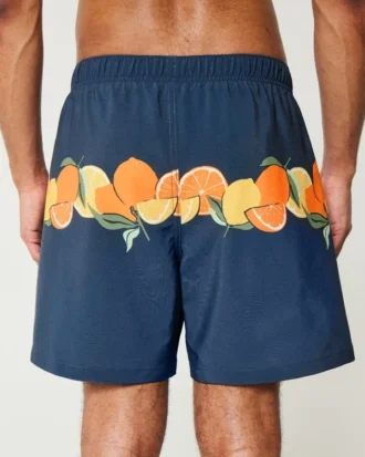 Volley-badeshorts til midt på låret