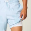 Volley-badeshorts til midt på låret Volley-badeshorts til midt på låret