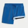 Volley-badeshorts til midt på låret Volley-badeshorts til midt på låret