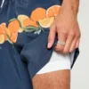Volley-badeshorts til midt på låret Volley-badeshorts til midt på låret