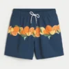 Volley-badeshorts til midt på låret Volley-badeshorts til midt på låret