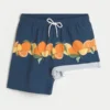 Volley-badeshorts til midt på låret Volley-badeshorts til midt på låret