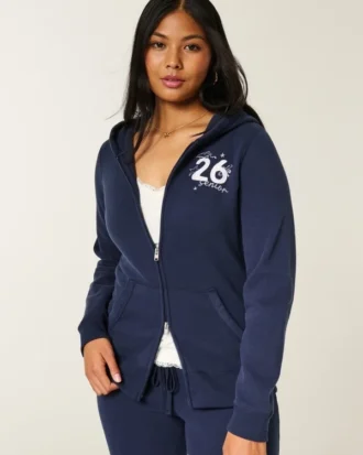 Zip-Up Senior ’26 Graphic Hoodie Zip-Up Senior ’26 Graphic Hoodie